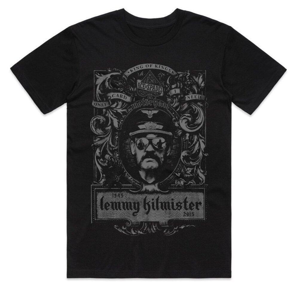Lemmy Lemmy Crest Rock Legend Graphic Unisex T Shirt 91